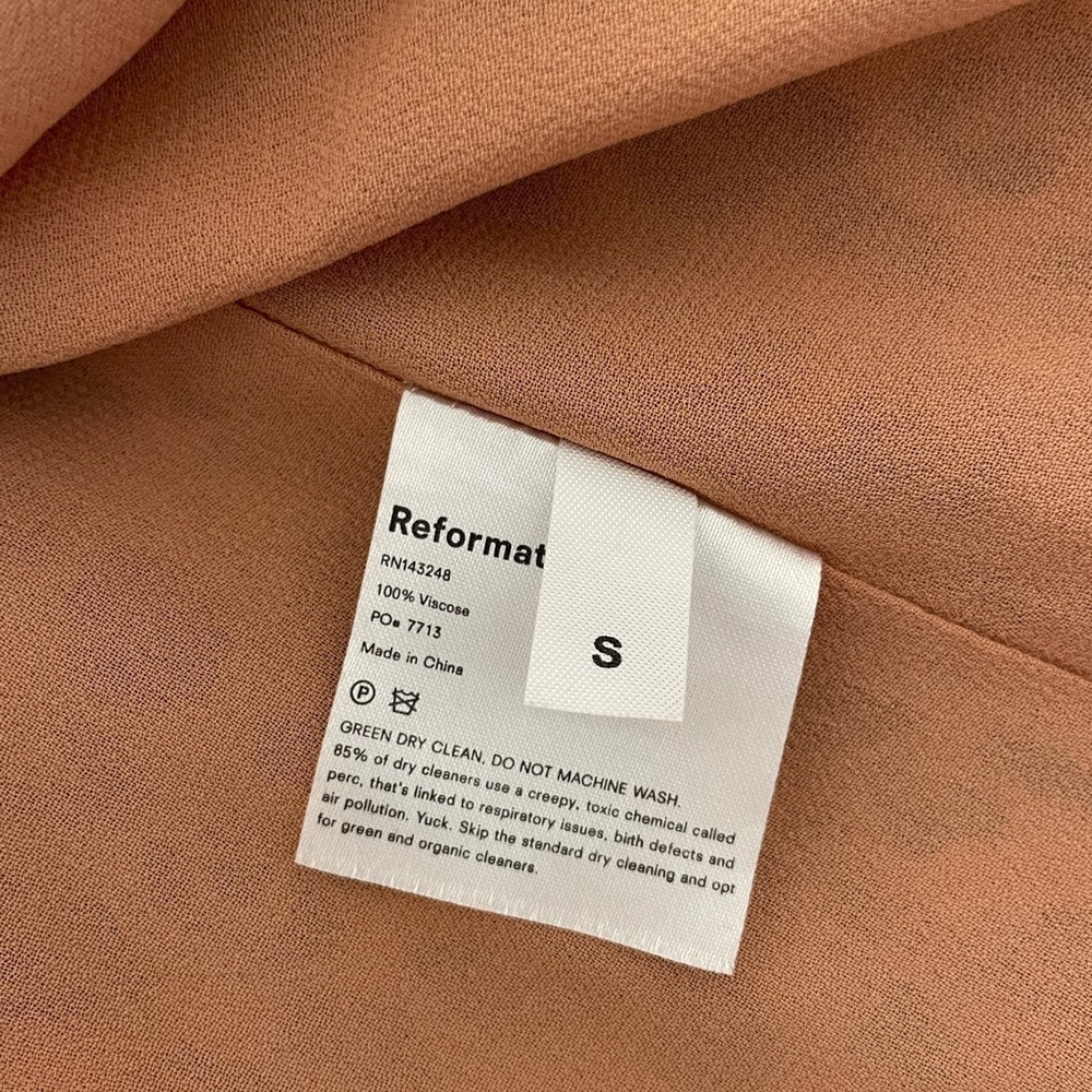 Reformation anchorage feline mini wrap dress - Picture 4 of 9